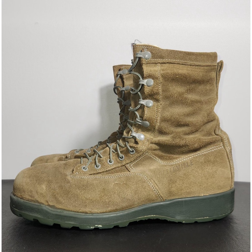 BELLEVILLE GoreTex Vibram Steel Toe Combat Flight Boot 1876986 Men Size 13.5W